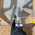 Applying intumescent fire coating over spray foam insulation in Kalispell Montana